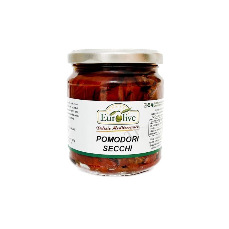 Томати сухі в соняшн.олії скло 290 гр.